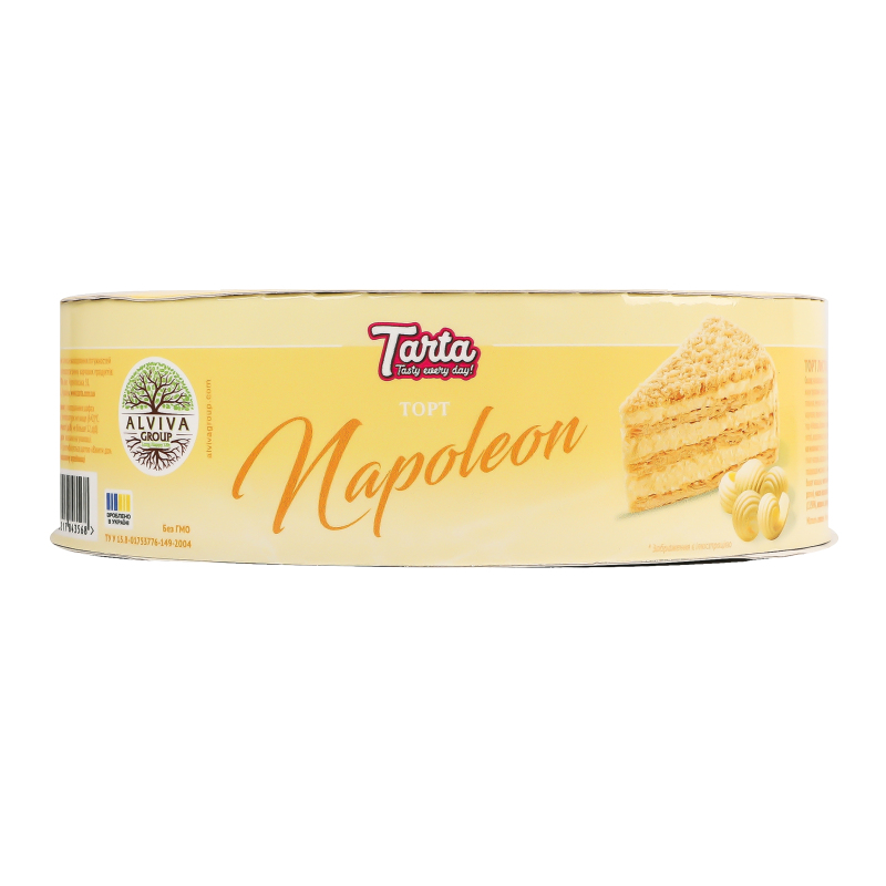 Торт Tarta 450г Наполеон листовий