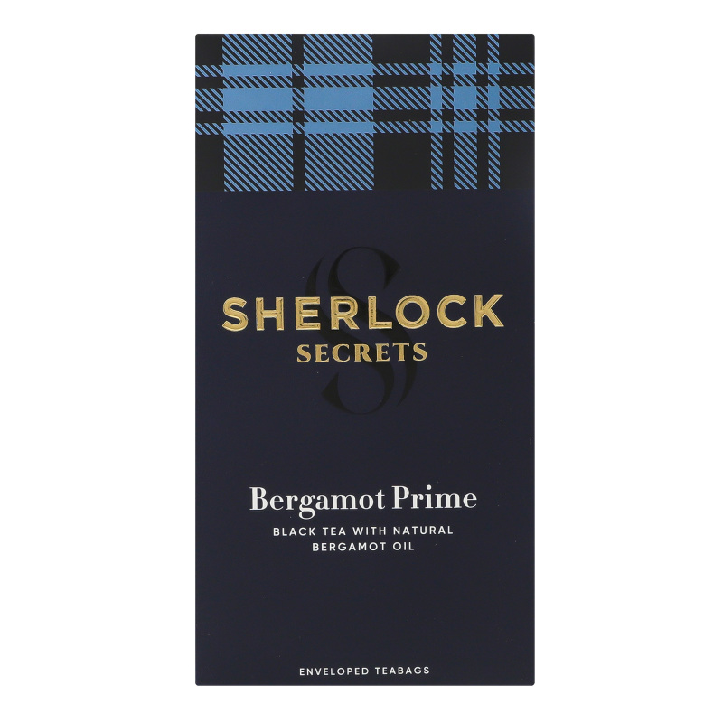ЧайSherlock22шт*2г чорн Bergamot Prime