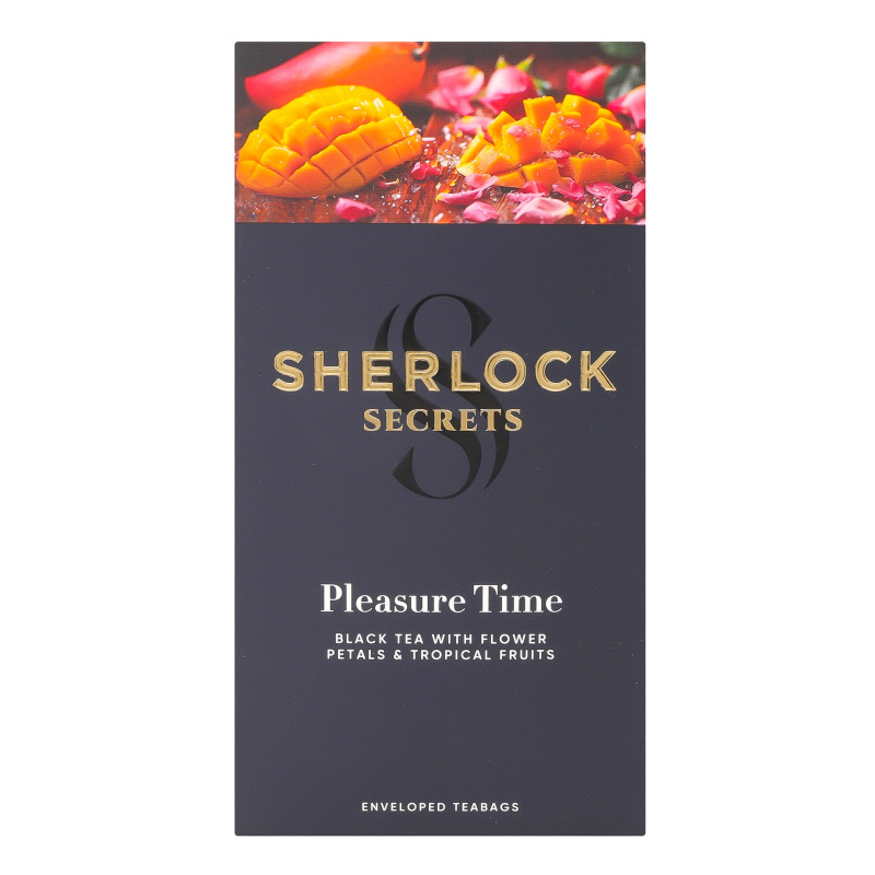 ЧайSherlock22шт*2г чорн Pleasure Time