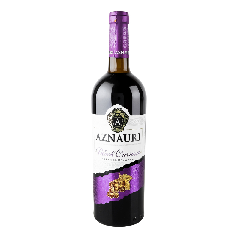 Напій винний Aznauri 0,75лBlackCurran10%