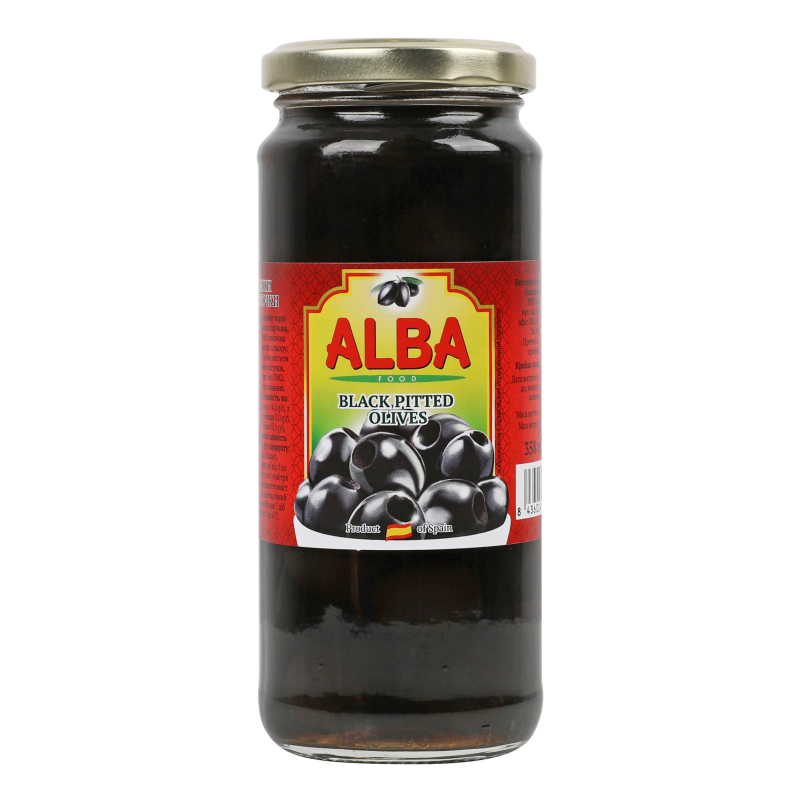 Маслини Alba 358мл 200/260 б/к