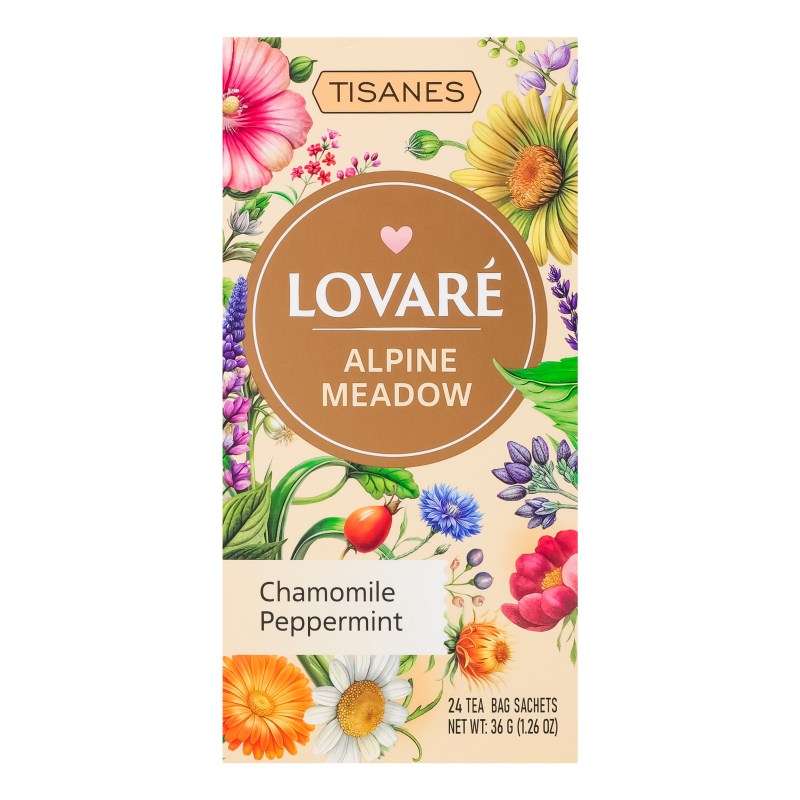 Чай Lovare 24шт*1,5г Alpine meadow