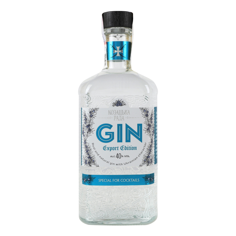 Джин Козацька Рада 0,5лExport Editio 40%