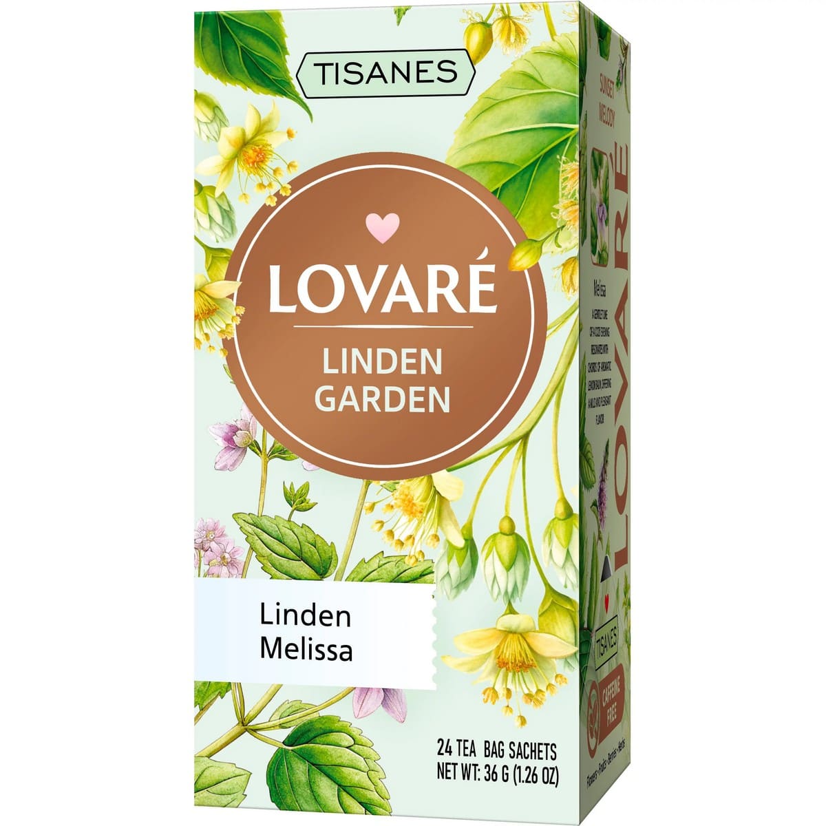 Чай Lovare 24шт*2г Linden Garden