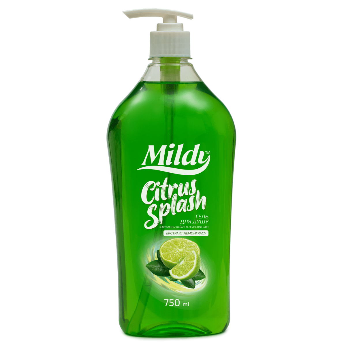 Гель д/душу Mildy 750млCitrusSplashЖін