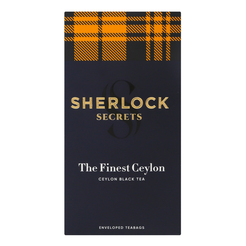 ЧайSherlock22шт*2г чорн Finest Ceylon