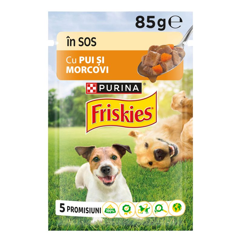 Корм Friskies дс 85г Курка морква