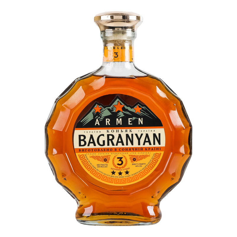 Коньяк Armen Bagranyan 0,5л 3* 40%