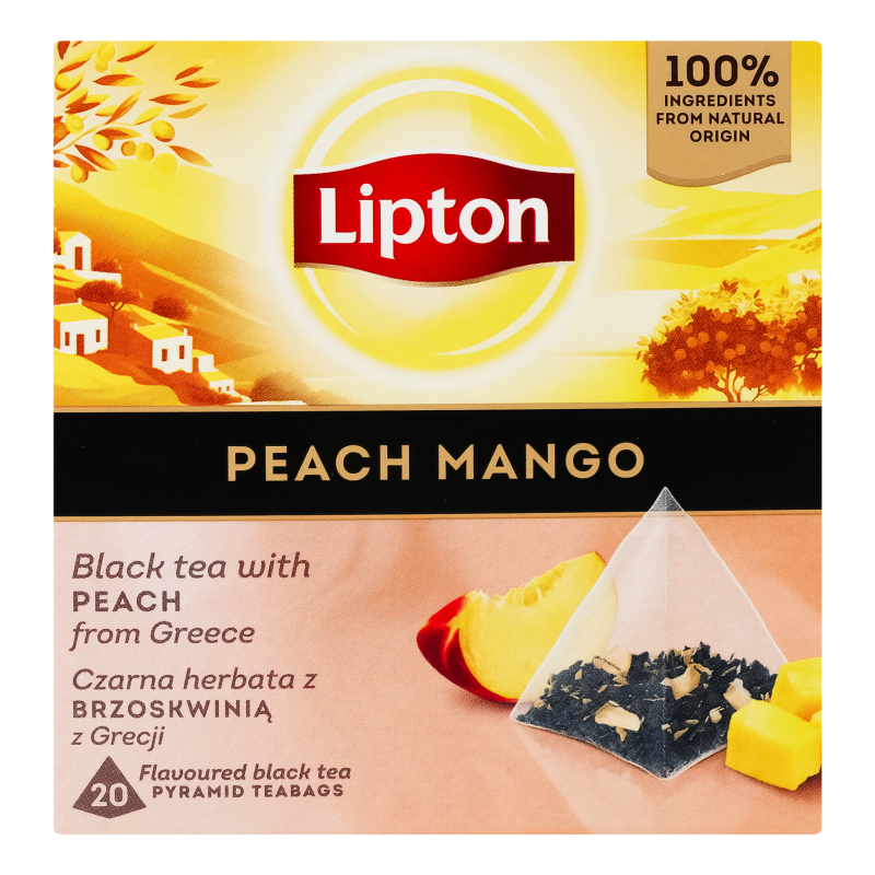 Чай Lipton 20шт Peach Mango