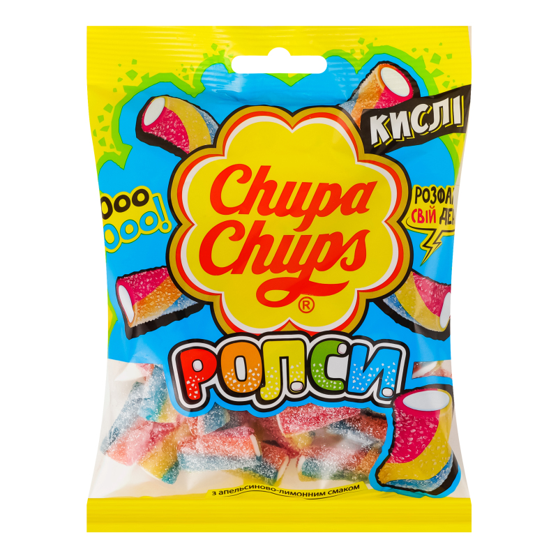 Мармелад жув Chupa Chups 150г Ролси