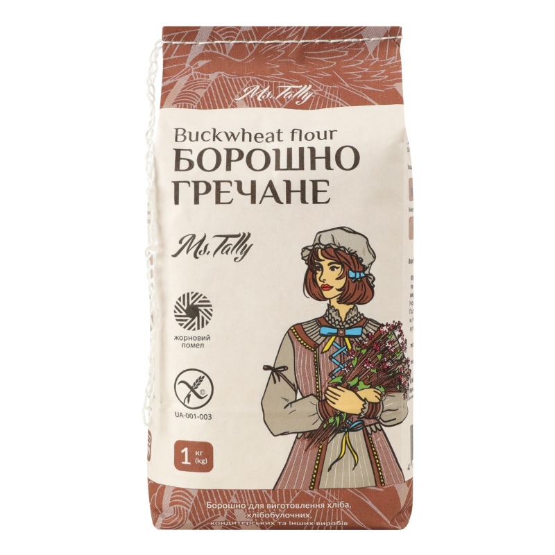 Борошно Ms.Tally 1кг Гречане