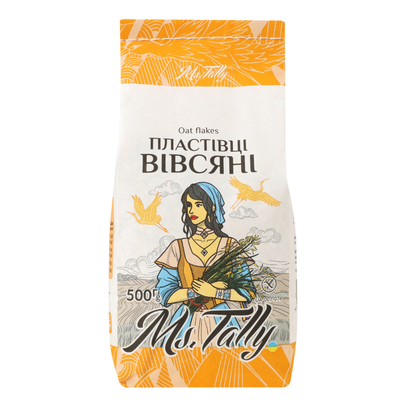 Пластівці Ms.Tally 300г Вівсяні