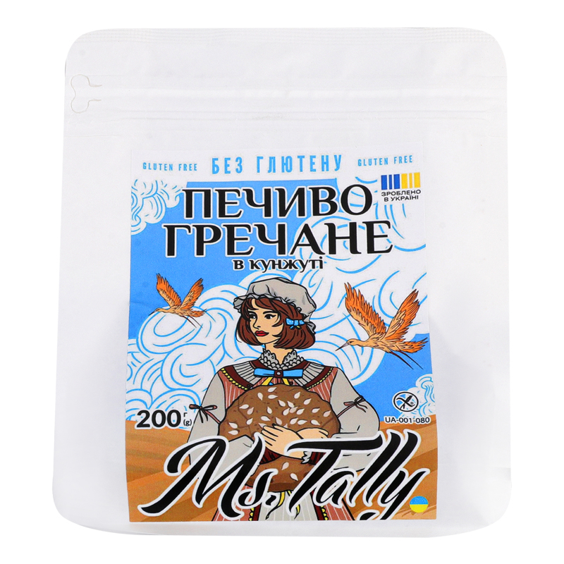 Печиво Ms.Tally 300г Гречане в кунжуті