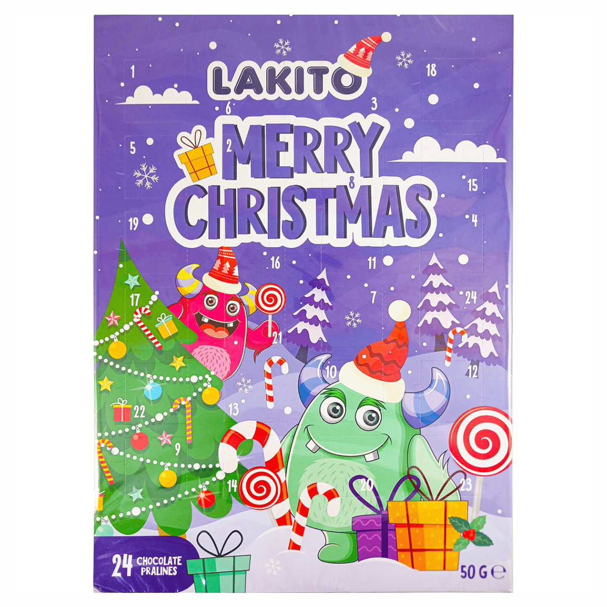 Адвент-календар Lakito 50г