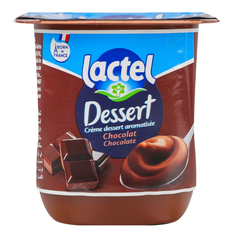 Десерт Lactel 125г 3,2% Шоколад Стакан