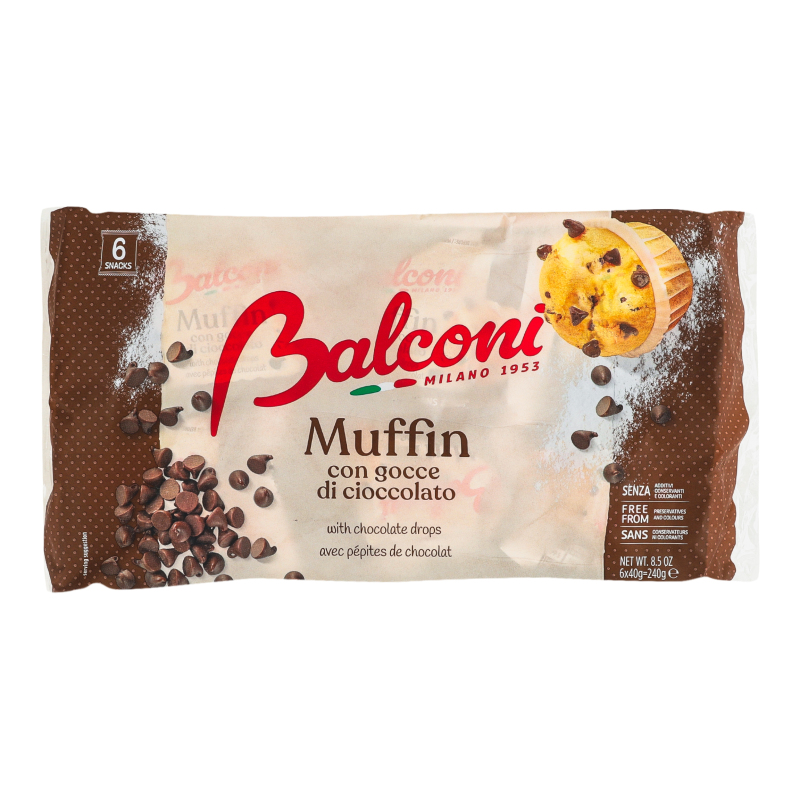 Мафін Balconi 240г Шоколодний