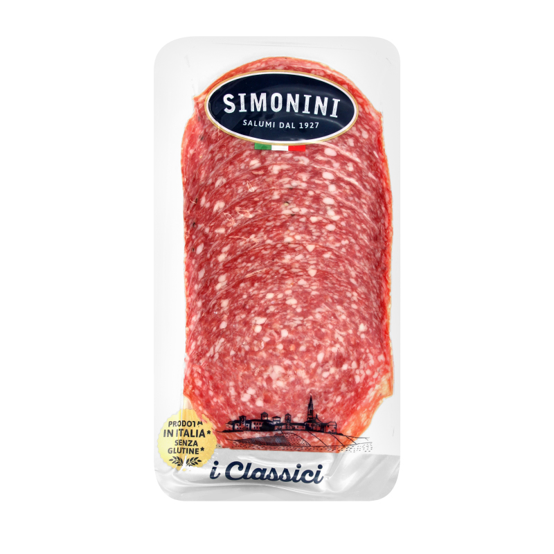 Ковбаса SIMONINI 80г Салямі Унгересса