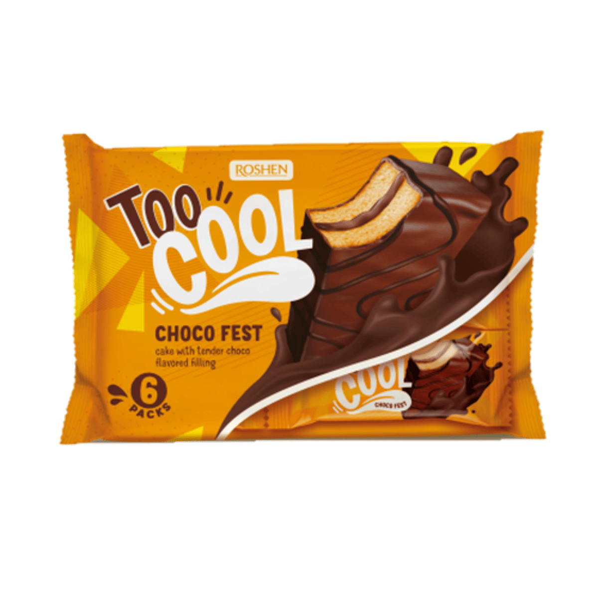 Тістечко Roshen270гTooCoolChocoFestАкція