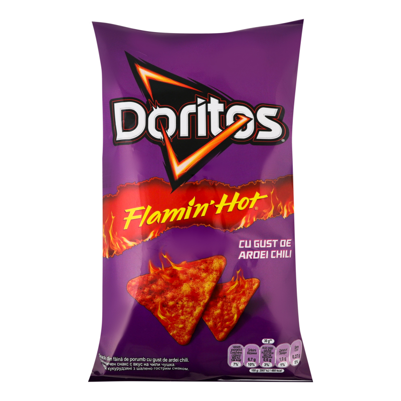 Чипси кукурудз Doritos 75гШалено-гострим
