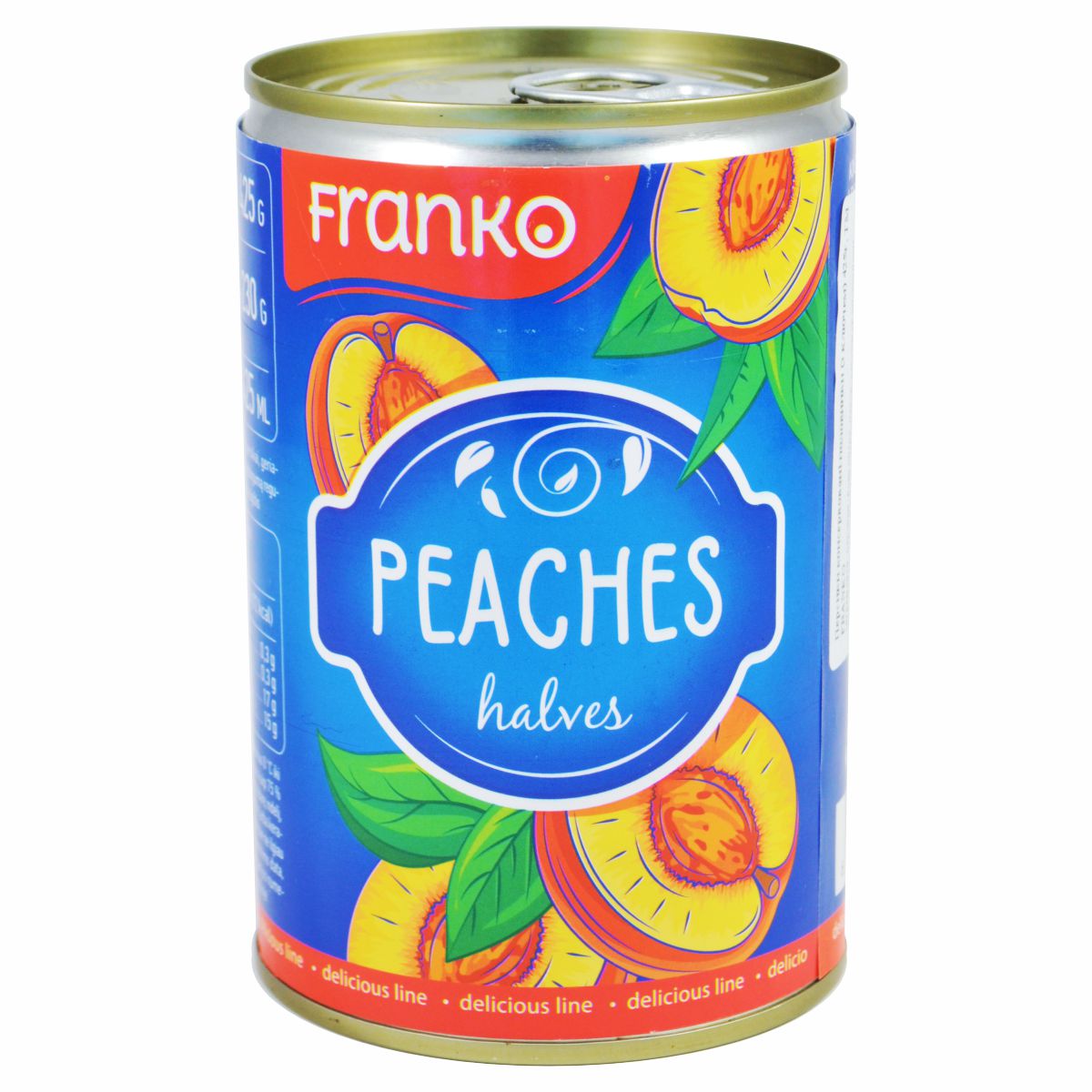Персики Franko 425мл Половинки конс ключ