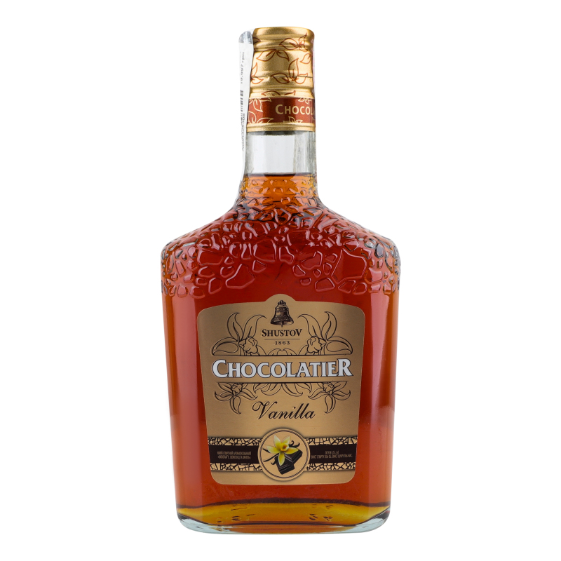 Напій спиртовий Шустов 0,5л ШокВаніл 30%