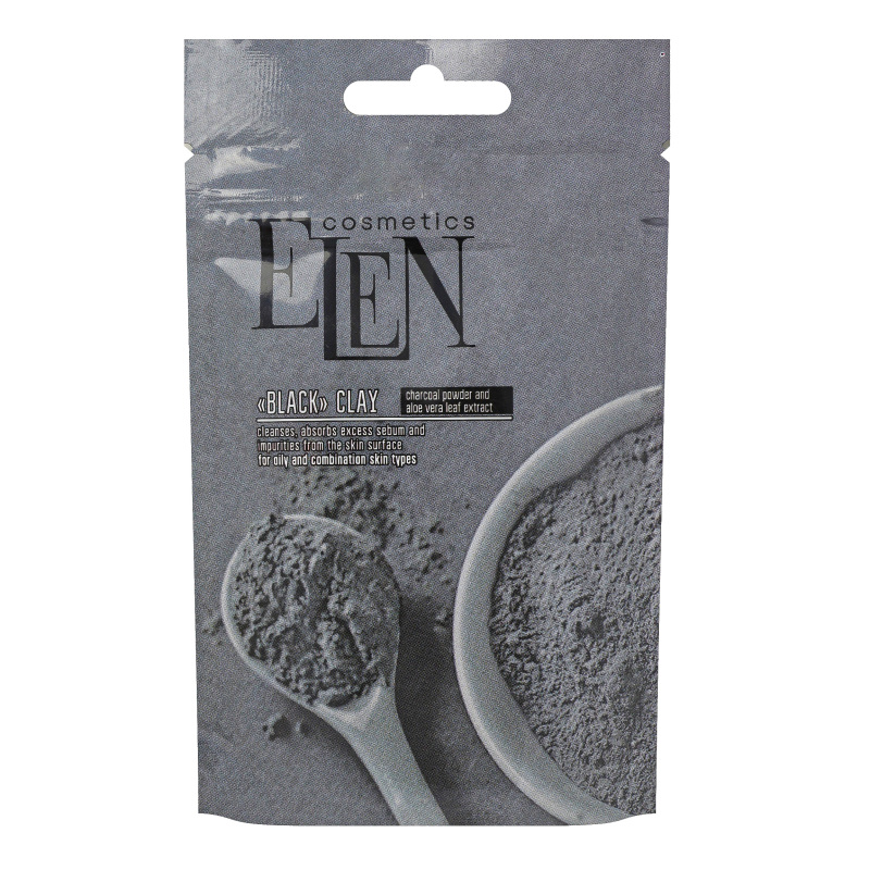 Глина Elen Cosmetics 40гЧорнАктивВугАлоє