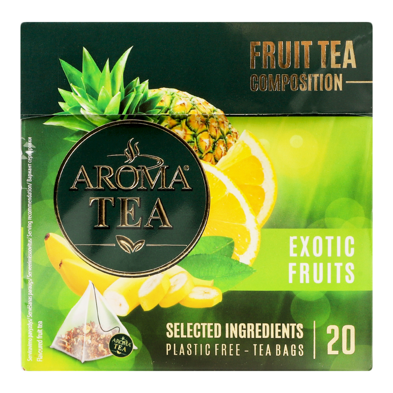 Чай AROMA TEA 20х2г Екзотичні фр в пірам