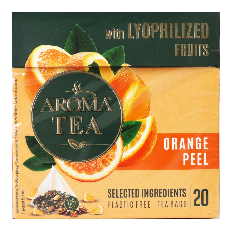 Чай AROMA TEA 20х2г ЦедрАпельсин в пірам