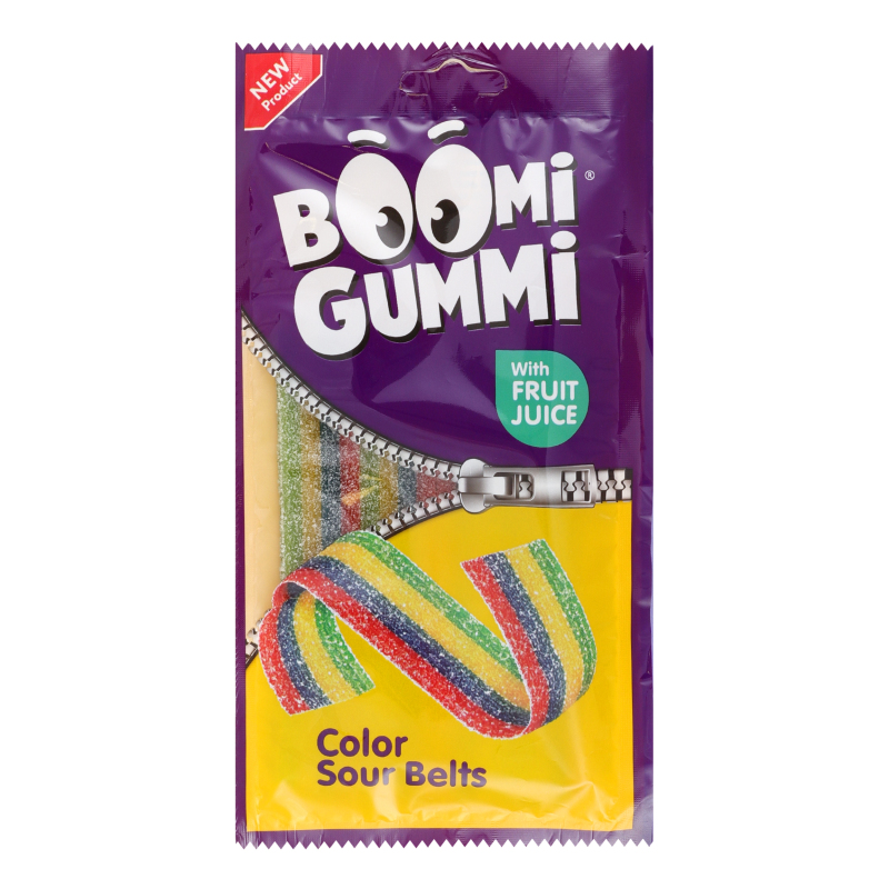 Цукерки Boomi Gummi 70гЖел Sour Belt