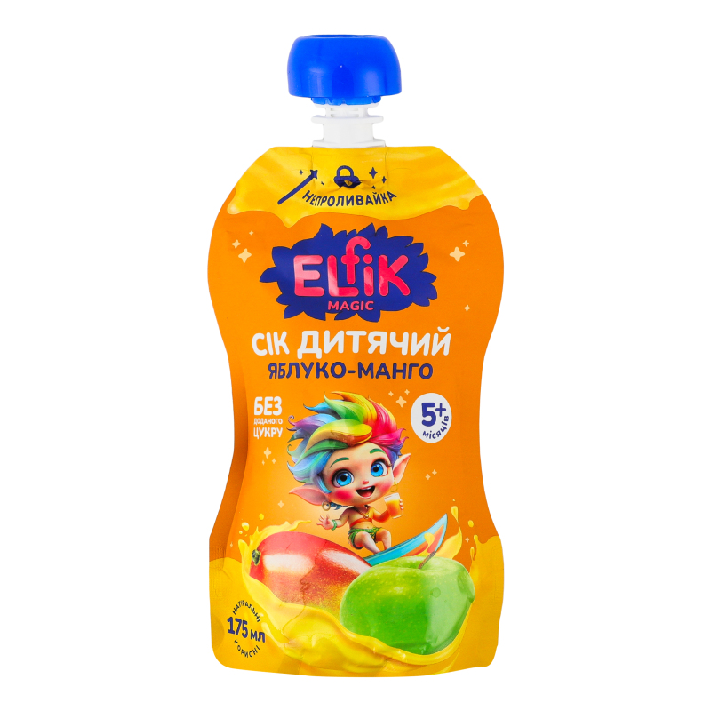 ДХ Сік Elfik 175мл Яблуко-манго