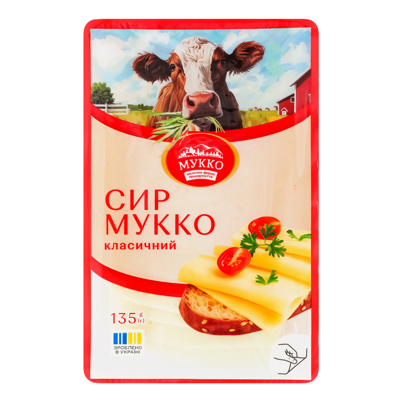 Сир Мукко тв 33,6% 135г класичний