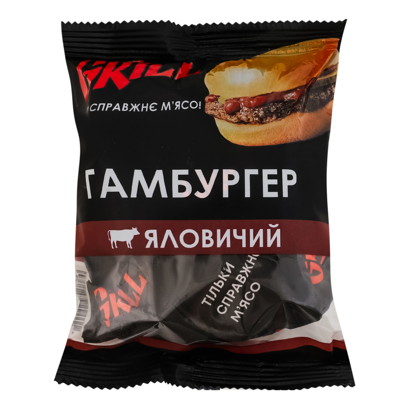 Гамбургер Mr.Grill 120г з яловичої котл