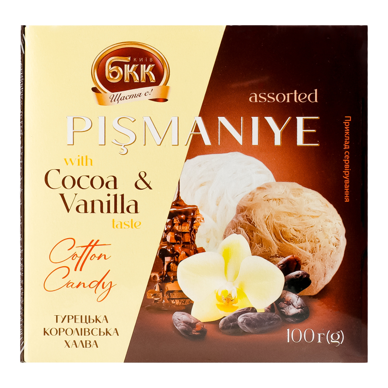 СхідніСолодощіБКК 100гПішманієКакаоВаніл