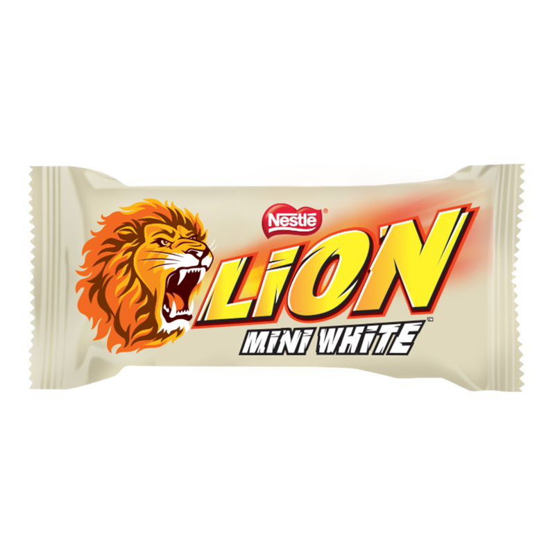 Цукерки Lion Mini White