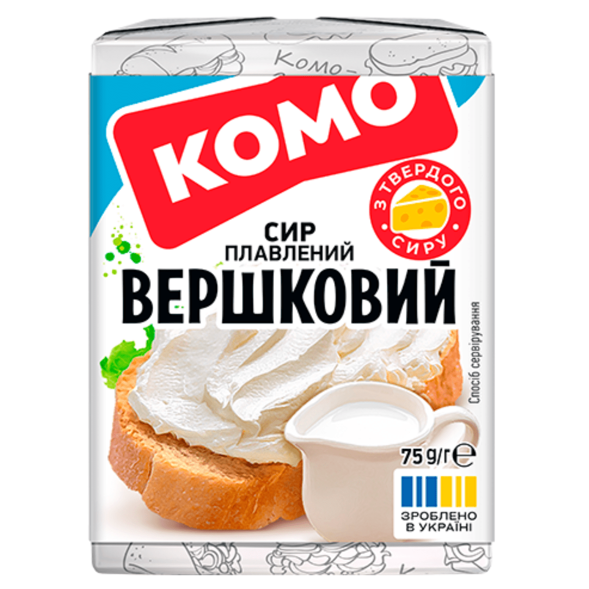 Сир Комо пл 35% 75г Вершковий