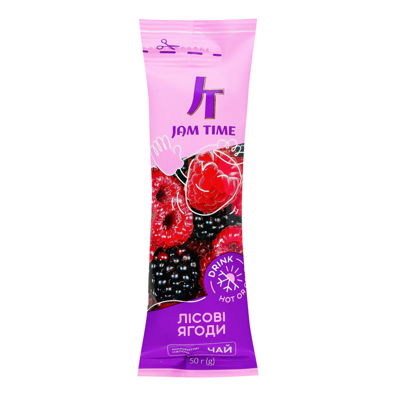 Чай концентрат Jam Time 50гЛісові Ягоди