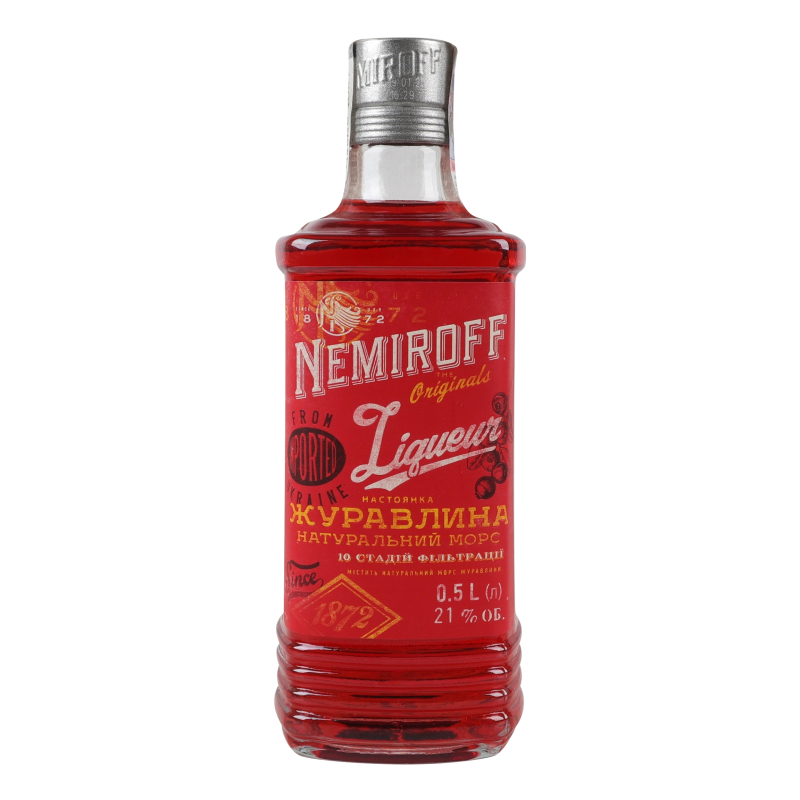 Настоянка Nemiroff 0,5л Журавлин штоф21%