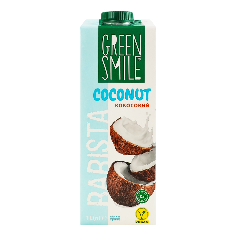 Напій Green Smile 1л Бариста Рисов кокос