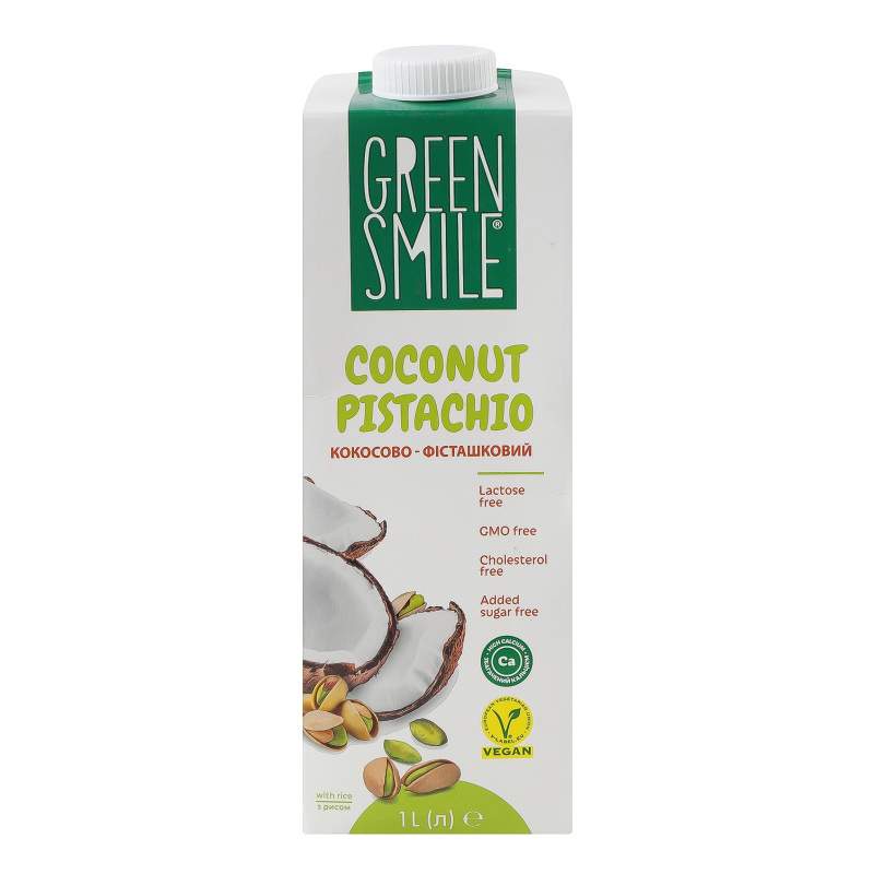 Напій Green Smile 1лРисово-кокосово-фіст