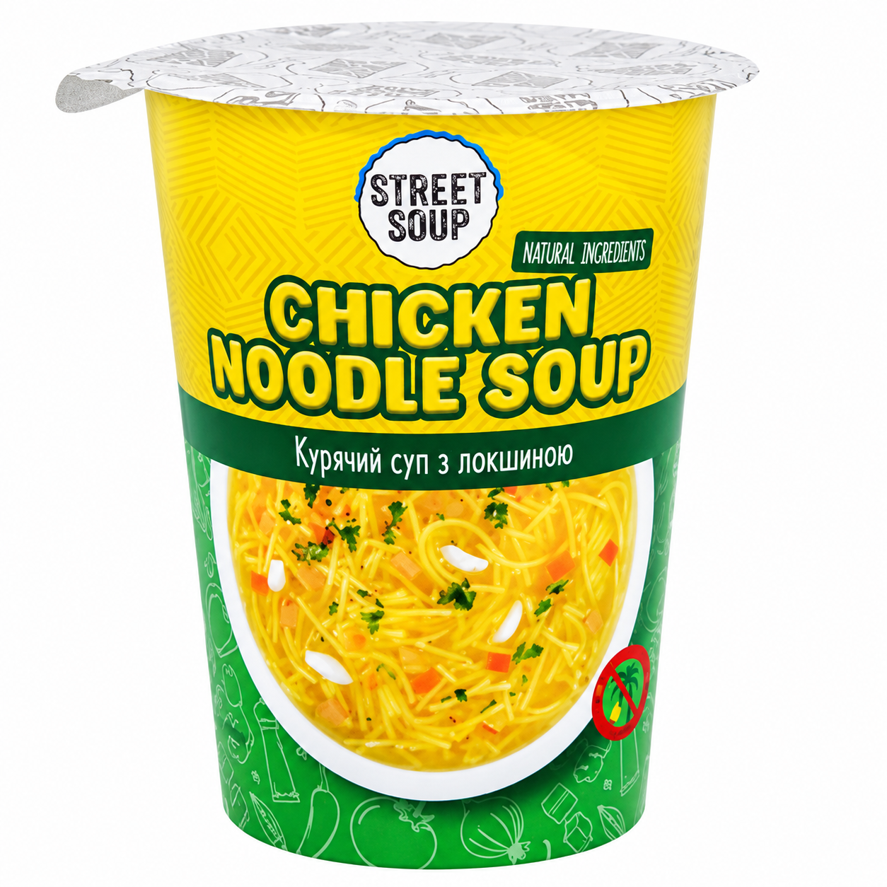 Швид харч Street Soup 32гСупКурячий локш