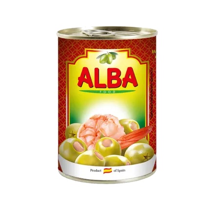 Оливки Alba Food 300мл фарширов кревет