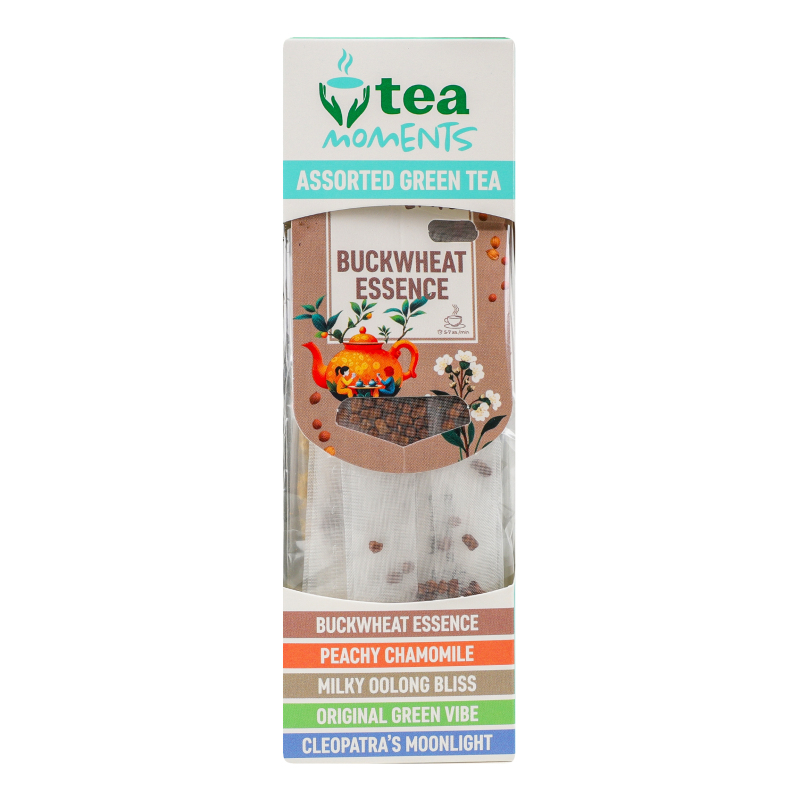 Чай Tea Moments 15шт Асорті зеленого чаю