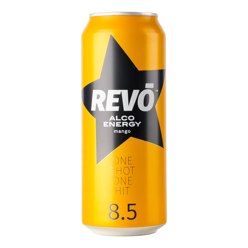 Напій с/алк REVO 0,5л Манго 8,5%