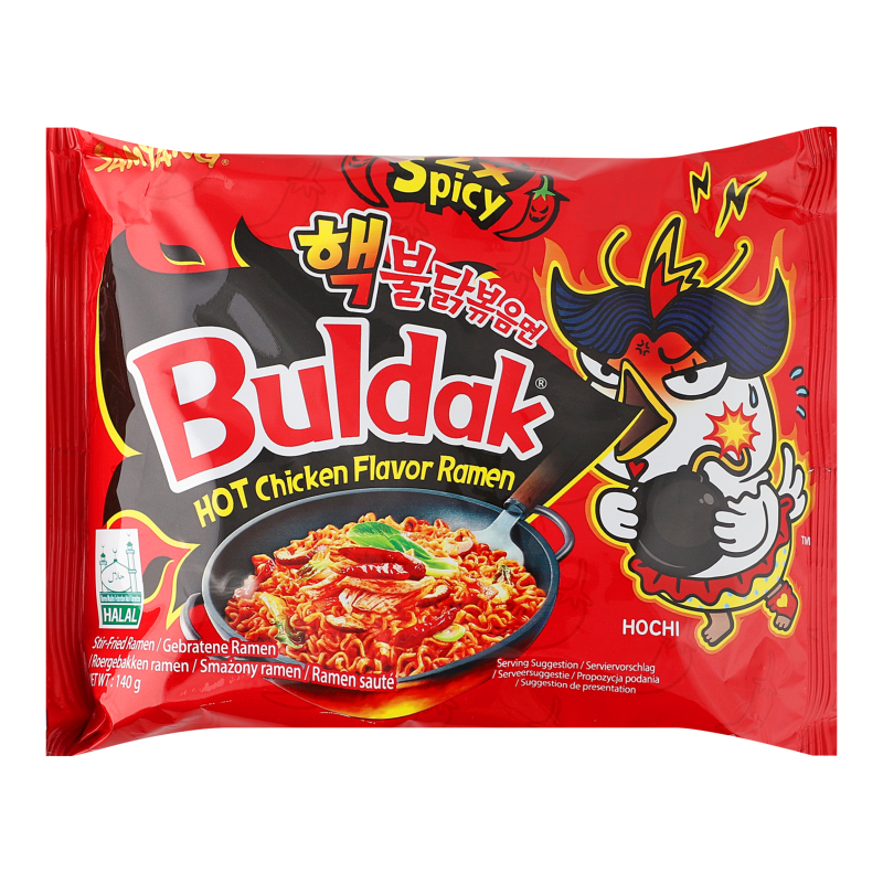 Швид харч SamYang 140гЛокшинаBuldakHotCh