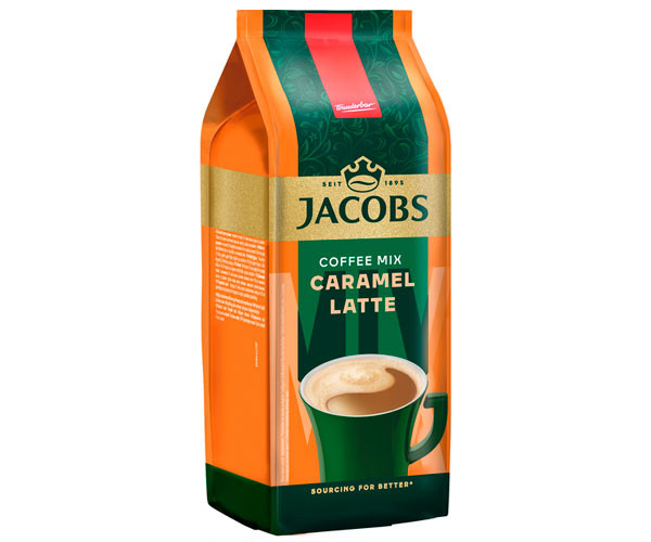Напій кавов Jacobs 3в1 450г Caramel latt