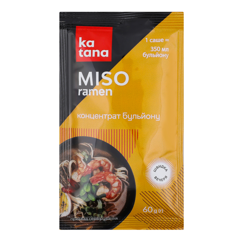 Бульйон Катана 60мл Ramen Miso Концентра