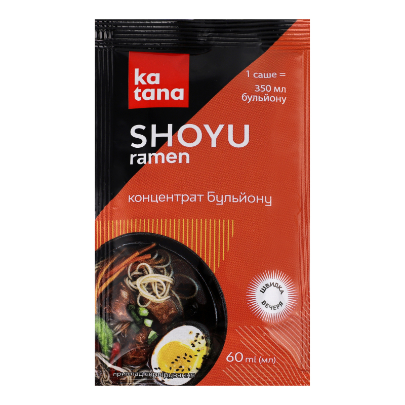 Бульйон Катана 60мл Ramen Shoyu Концент