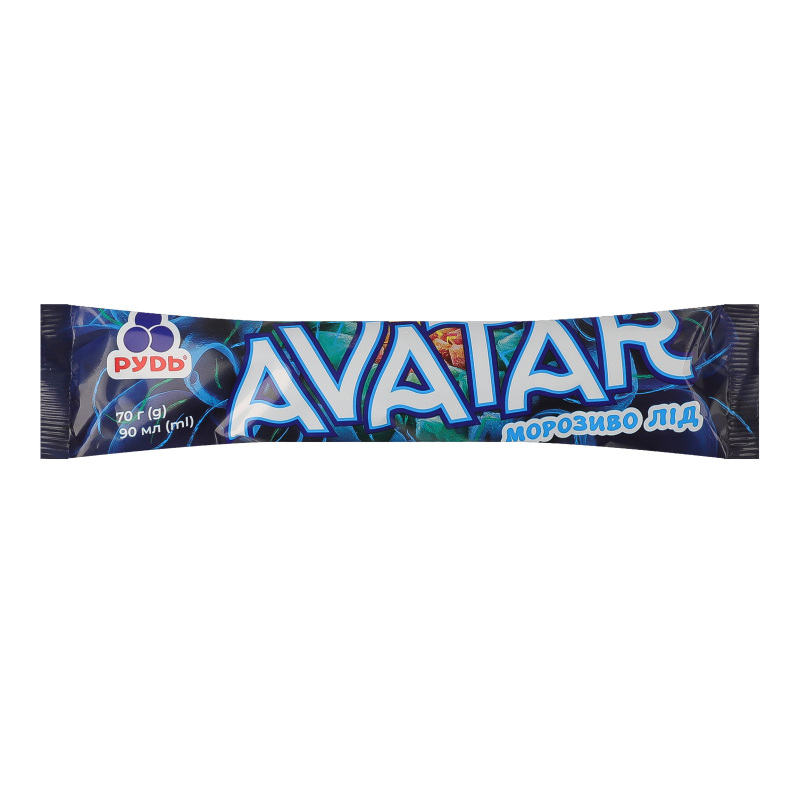 Морозиво Рудьн/п 70г Avatar лід