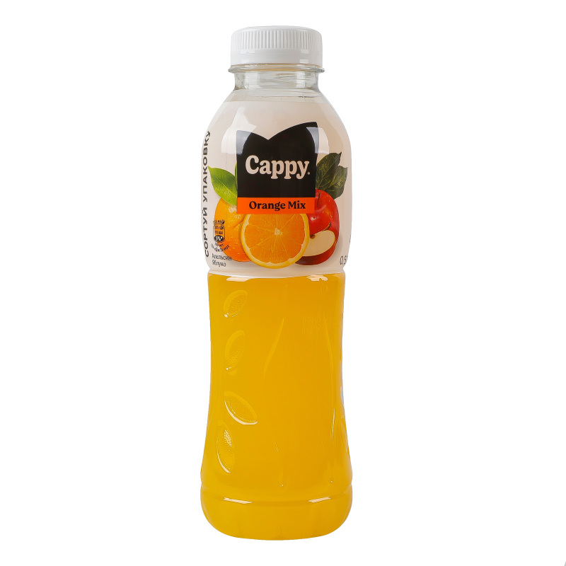 Напій соковмісний Cappy 0,5л Оранж мікс