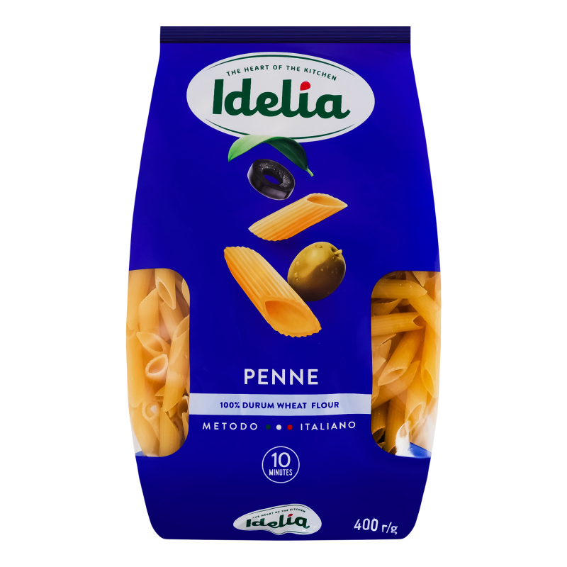 Макарони Idelia 400г Перо